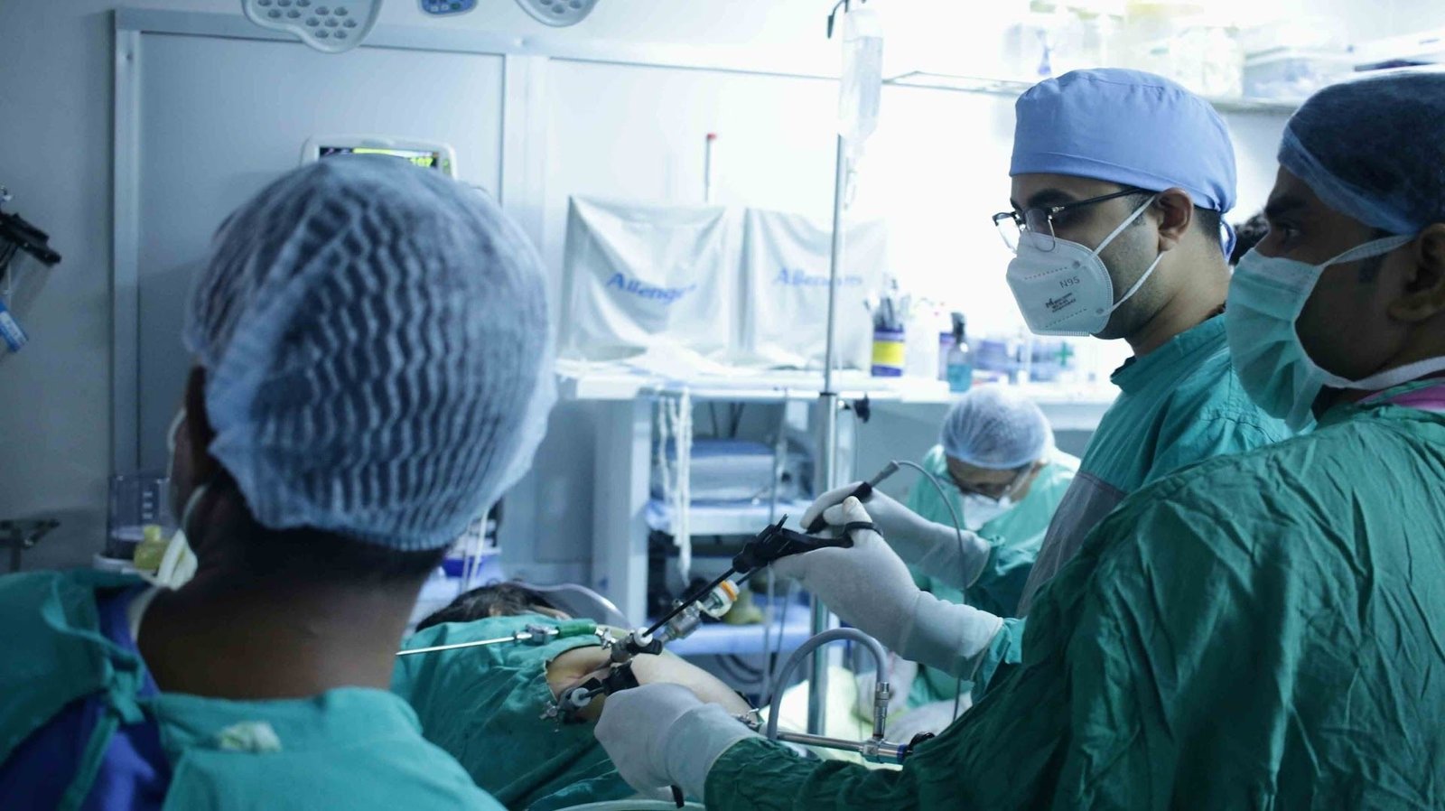 Doctor in operation theatre