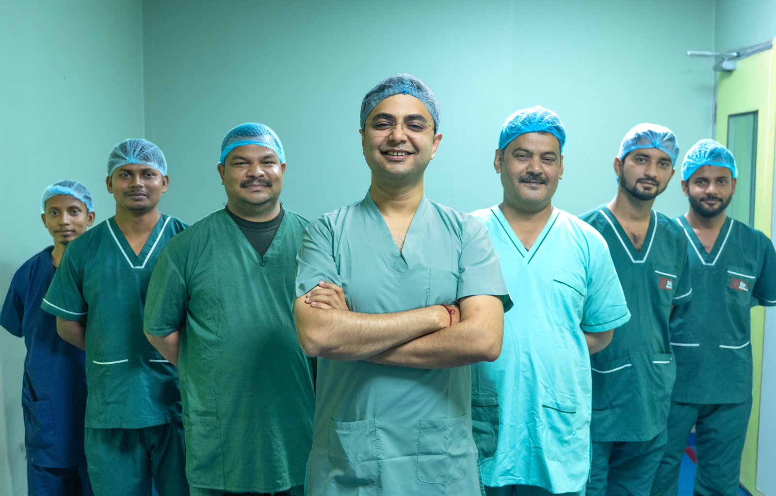 Medical team at work